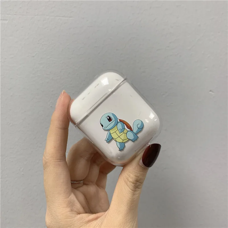 Модный мультяшный чехол для Apple, аксессуары для Airpods, Bluetooth наушники, чехол для Airpods, защитный чехол, наушники, жесткие чехлы - Цвет: 09
