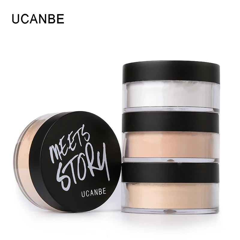Ucanbe полупрозрачный порошок для макияжа лица контурный базовый контур|loose powder