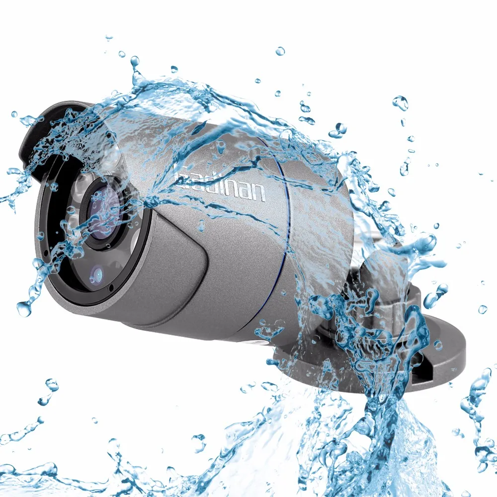 GADINAN IP камера H.265 HEVC 2MP/4MP 3516D 2560*1440 25FPS Onvif P2P наружная металлическая камера безопасности ночного видения 48V POE опционально