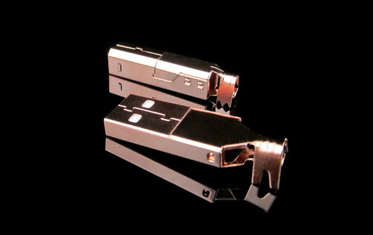 Hi-End HiFi USB кабель (A-B) DAC декодер для передачи данных принтера с посеребренным 4N OFC