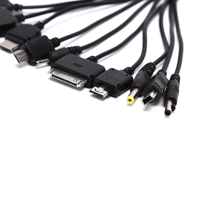 Универсальный Многоконтактный кабель Зарядное устройство USB адаптер для