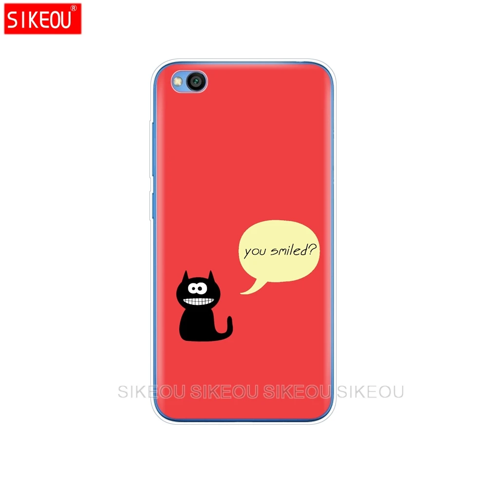 34094 Чехол для Xiaomi Redmi Go, чехол 5,", силиконовый чехол с принтом, мягкий ТПУ чехол для телефона для Xiaomi Redmi Go, крышка глобальной версии Hoesje - Цвет: 34094