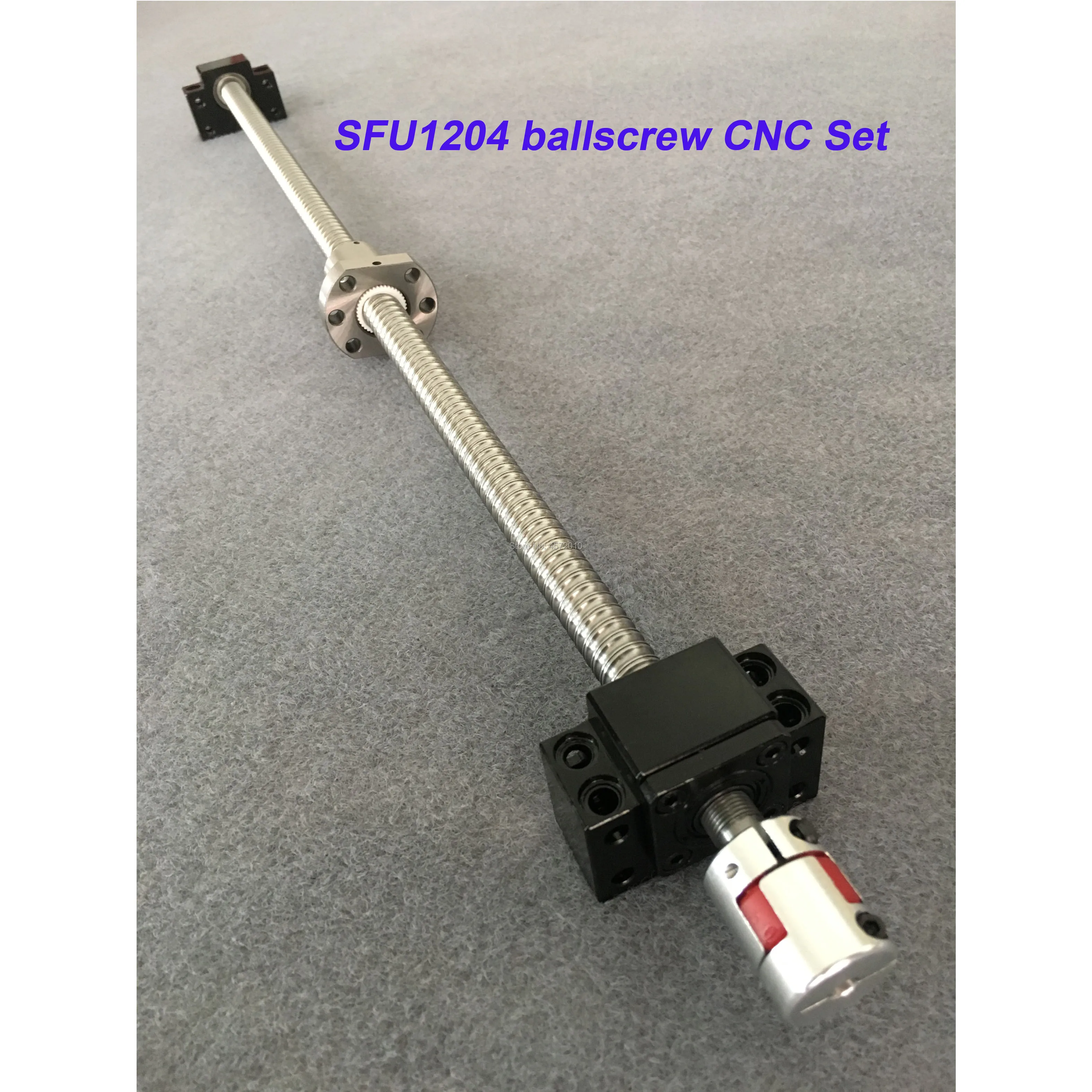 SFU1204 комплект шариковых винтов: 12 мм шариковый винт 650 700 800 900 1000 конец