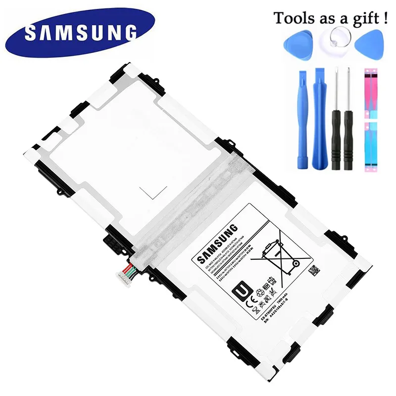 Аккумулятор для планшета Samsung GALAXY Tab S 100% оригинальный аккумулятор 10 5 EB BT800FBU T805C