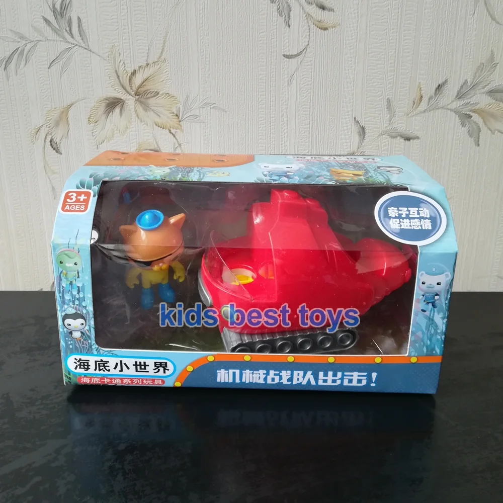 Новая модель корабля Octonauts GUP R D C с капитаном Barnacles Kwazii Shellington фигурки подарок для
