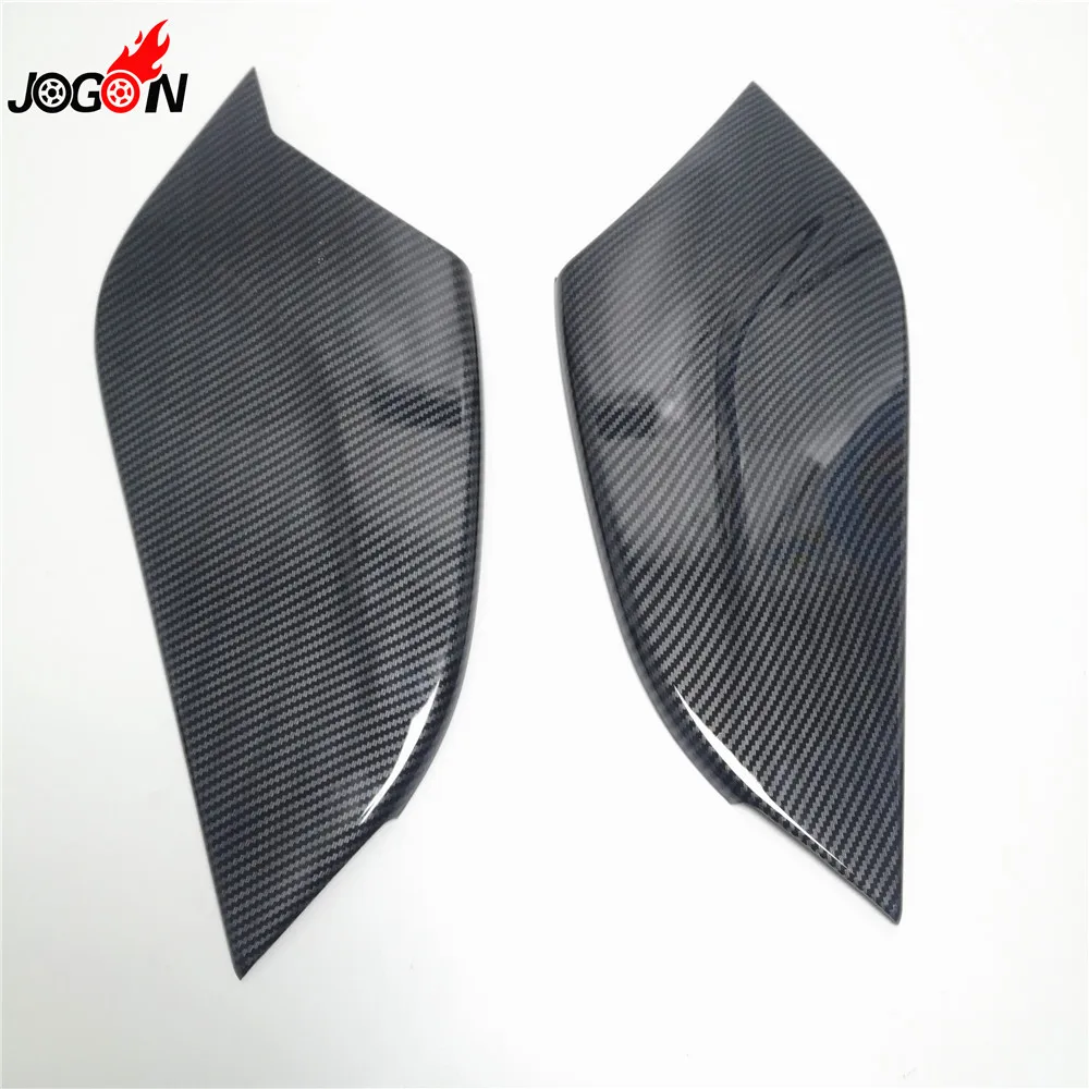 Панель переключения передач из углеродного волокна 2 шт. обшивка боковой крышки
