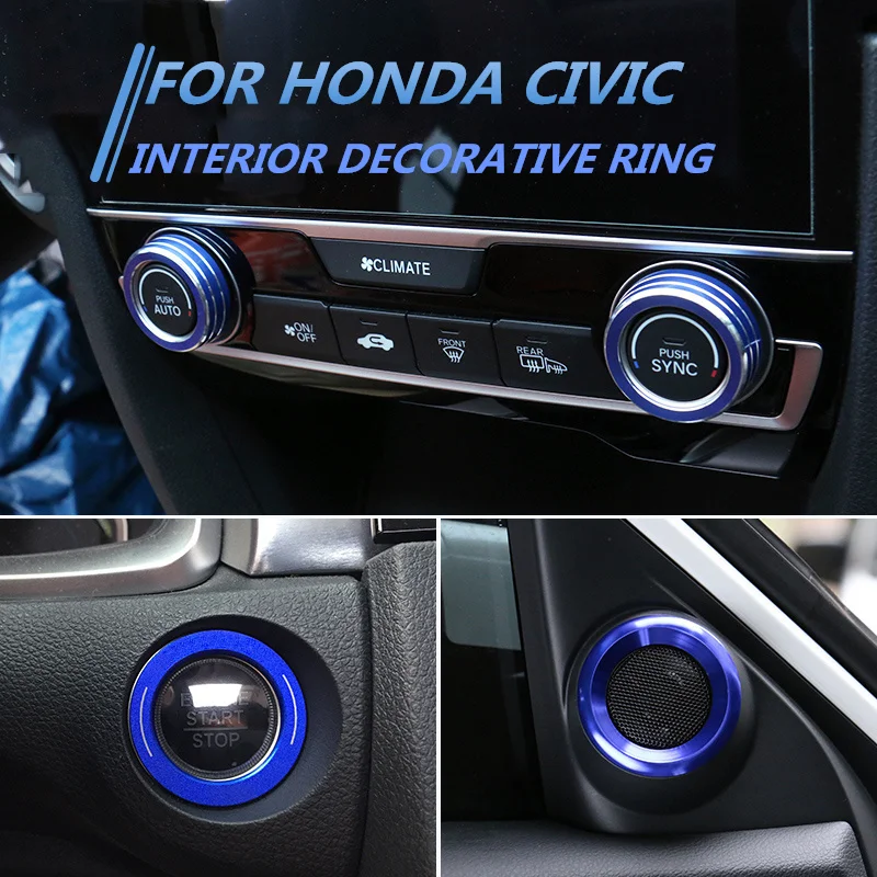 Автомобильный Кондиционер мультимедийный динамик аудио для Honda new Civic 2018 кнопка с
