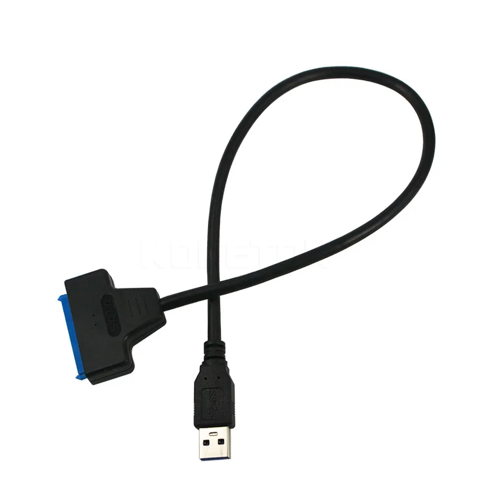 Kebidu 10 шт./лот Высокоскоростной USB 3 0 к Sata кабель 22 Pin 2 5 &quot2 дюйма HDD драйвер жесткого
