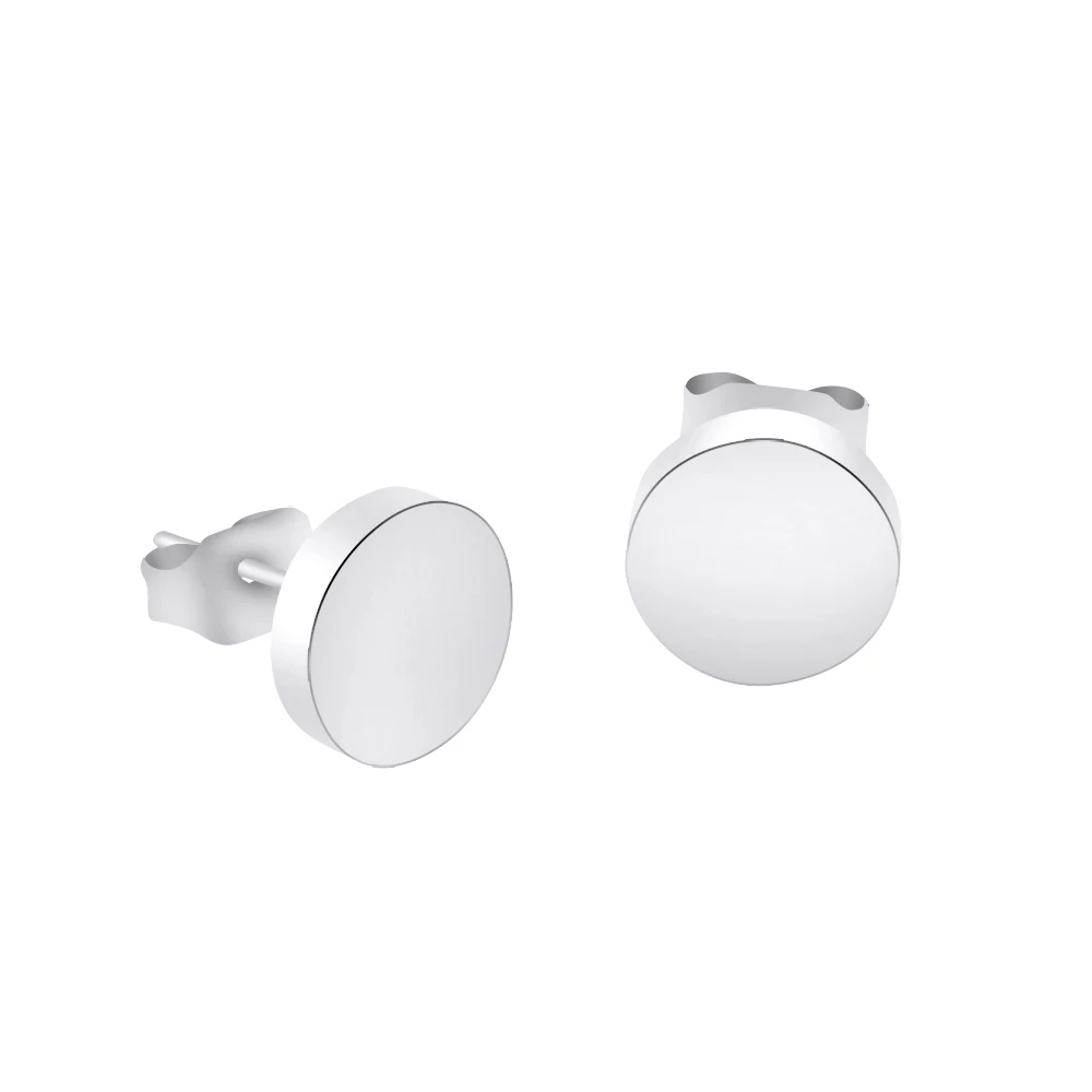 

Wholesale 10Pairs geometric round stud earrings for wommen simple jewelry