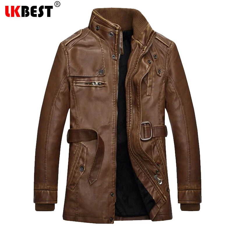 Куртка мужская зимняя ветрозащитная из ПУ кожи PY15|men brand leather jacket|men fashion jacketmens jackets |