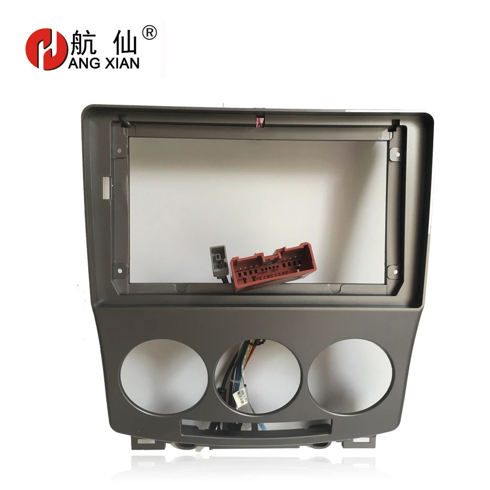 HANGXIAN 2 Din Автомобильная Радио Панель рамка для Mazda 5 2008-2010 автомобильный dvd-плеер gps navi Панель приборная панель комплект установка рамка отделка рамка