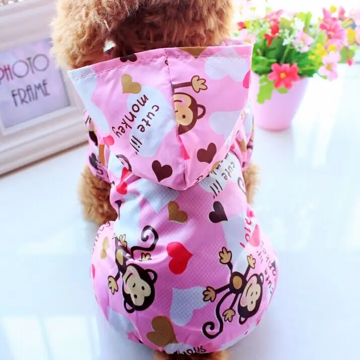 GLORIOUS KEK New Arrival Dog Raincoat for Small Dogs Waterproof Pet Clothes Outdoor Clothing Cat Hooded | Дом и сад