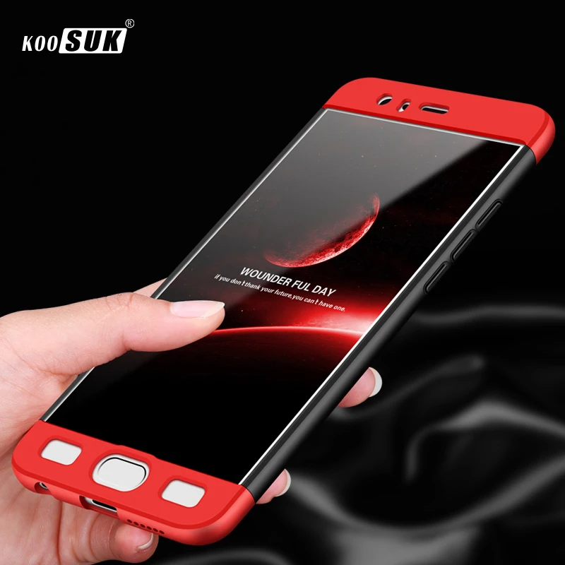 Huawei Honor 9 360 Full Protection 3 in1 Armor Case For V9 Bag Cover luxury Ultrathin Matte Phone Back Cases Fundas | Мобильные