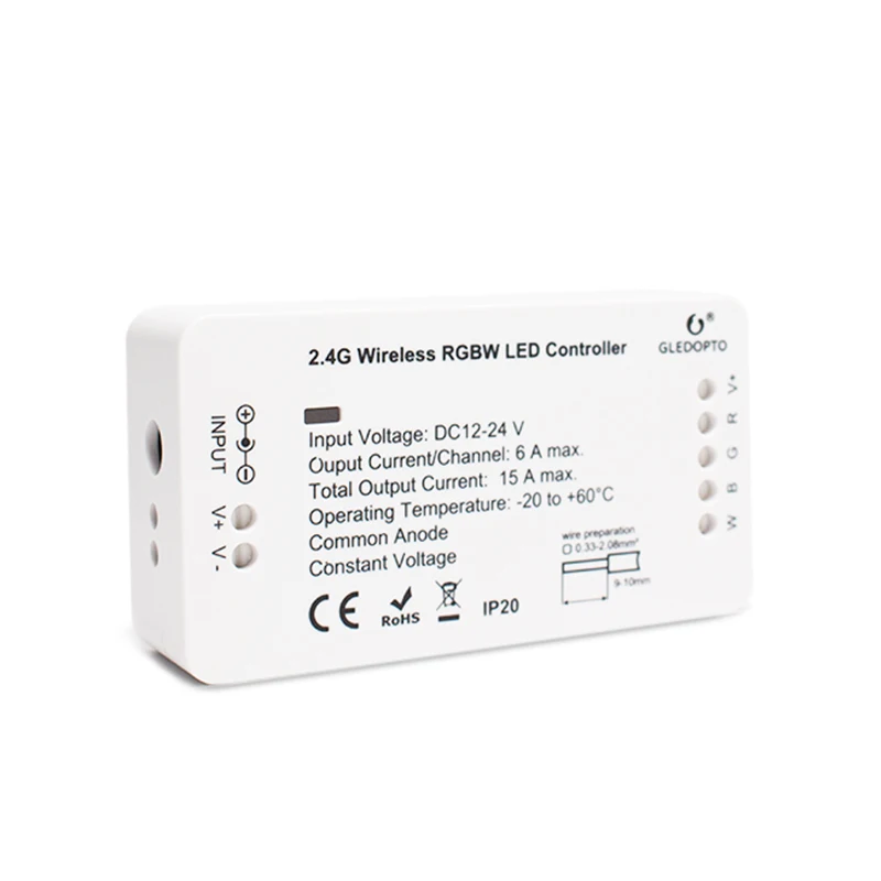 G светодиодный контроллер OPTO ZIGBEE zll RGBW светодиодный контроллер rgb диммер умное управление приложением работа с ZigBee3.0 и многими шлюзами