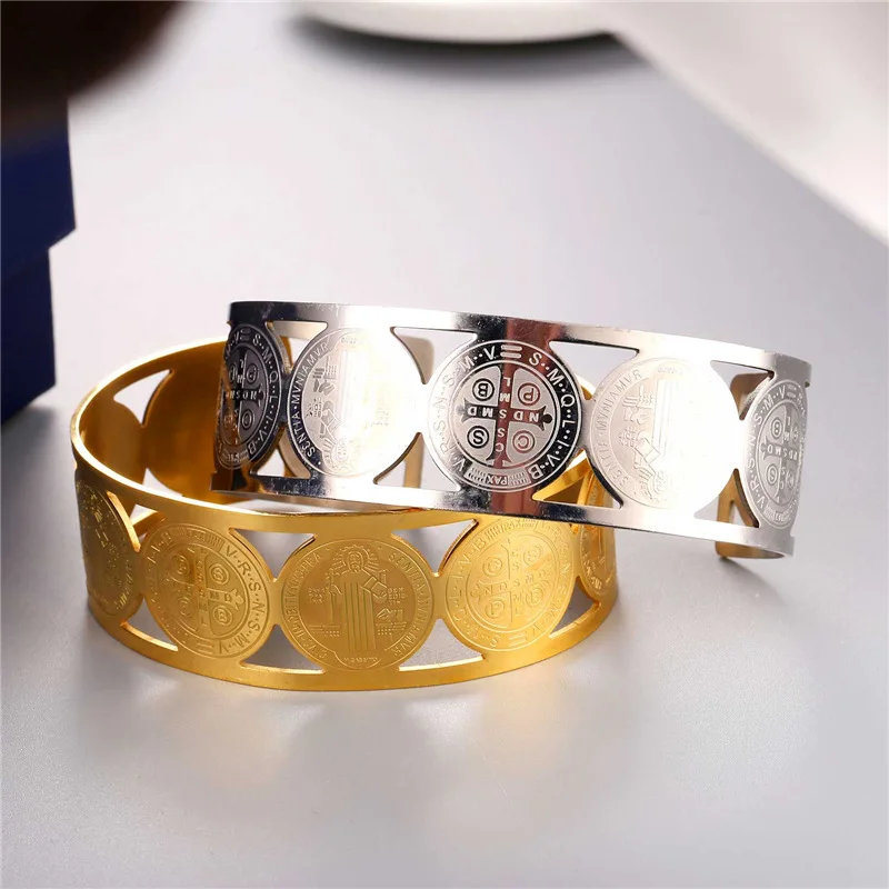 Женский Браслет манжета из нержавеющей стали 316L|cuff bracelets|gold colorwomens cuff bracelets |