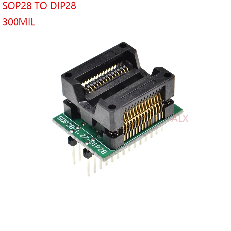 SOIC28 SOIC 28 SOP28 в DIP28 программатор переходник разъем шириной корпуса 7 5 мм мил IC