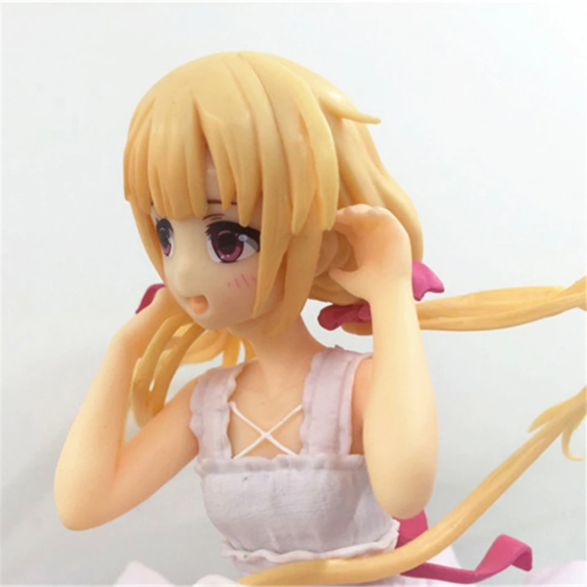 Haocaitoy фигурка игрушки Idolmaster Золушка девушки Futaba Anzu Аниме фигурки Куклы Алиса ПВХ