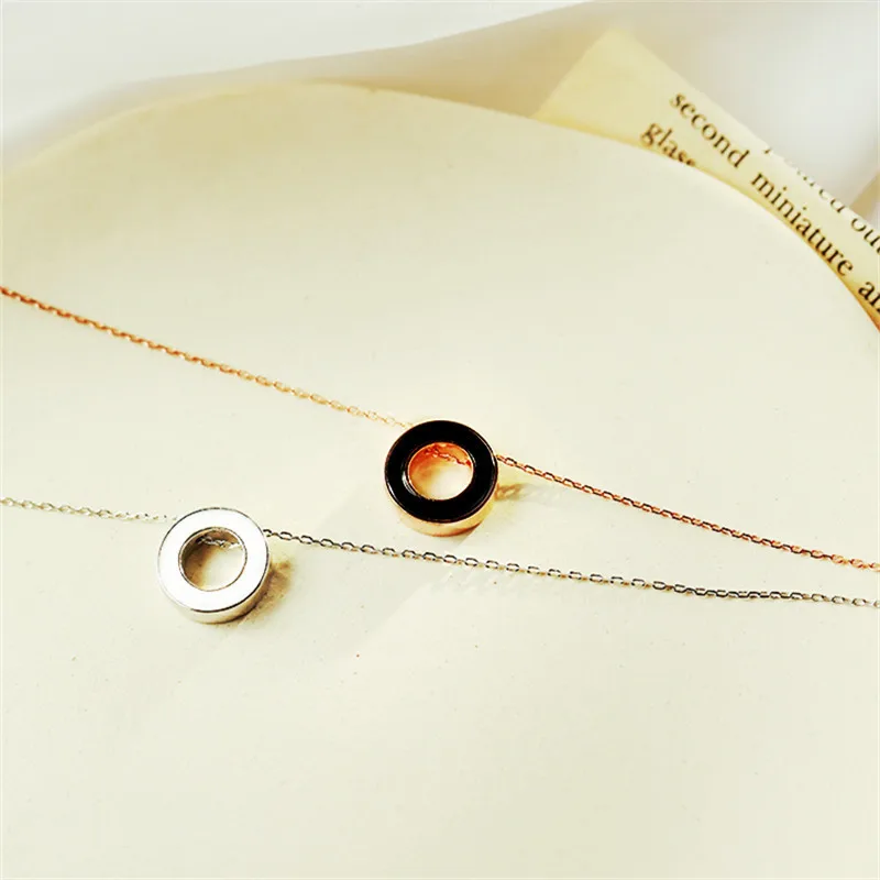 2019 Горячая новинка индивидуальное колье изысканное простое и Элегантное черно