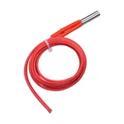 Запчасти для 3D-принтера Mendel 6*20, Нагреватель картриджей Reprap 12 В24 В 30 или 40 Вт с кабелем 100 см для детали 3D-принтера J-head