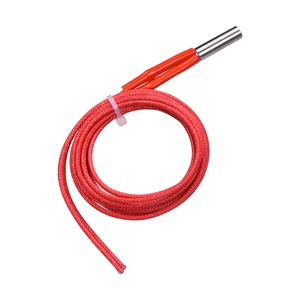 Запчасти для 3D-принтера Mendel 6*20, Нагреватель картриджей Reprap 12 В24 В 30 или 40 Вт с кабелем 100 см для детали 3D-принтера J-head