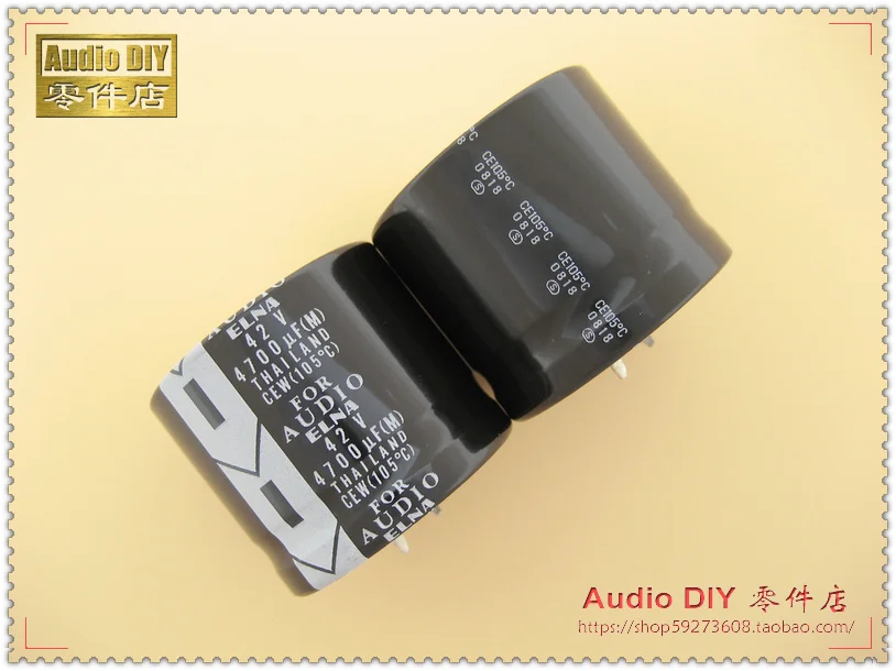 2020 hot sale 10pcs/30pcs ELNA FOR AUDIO (LAW) 4700uF/42V 105 C electrolytic capacitor for audio use in Thailand free shipping