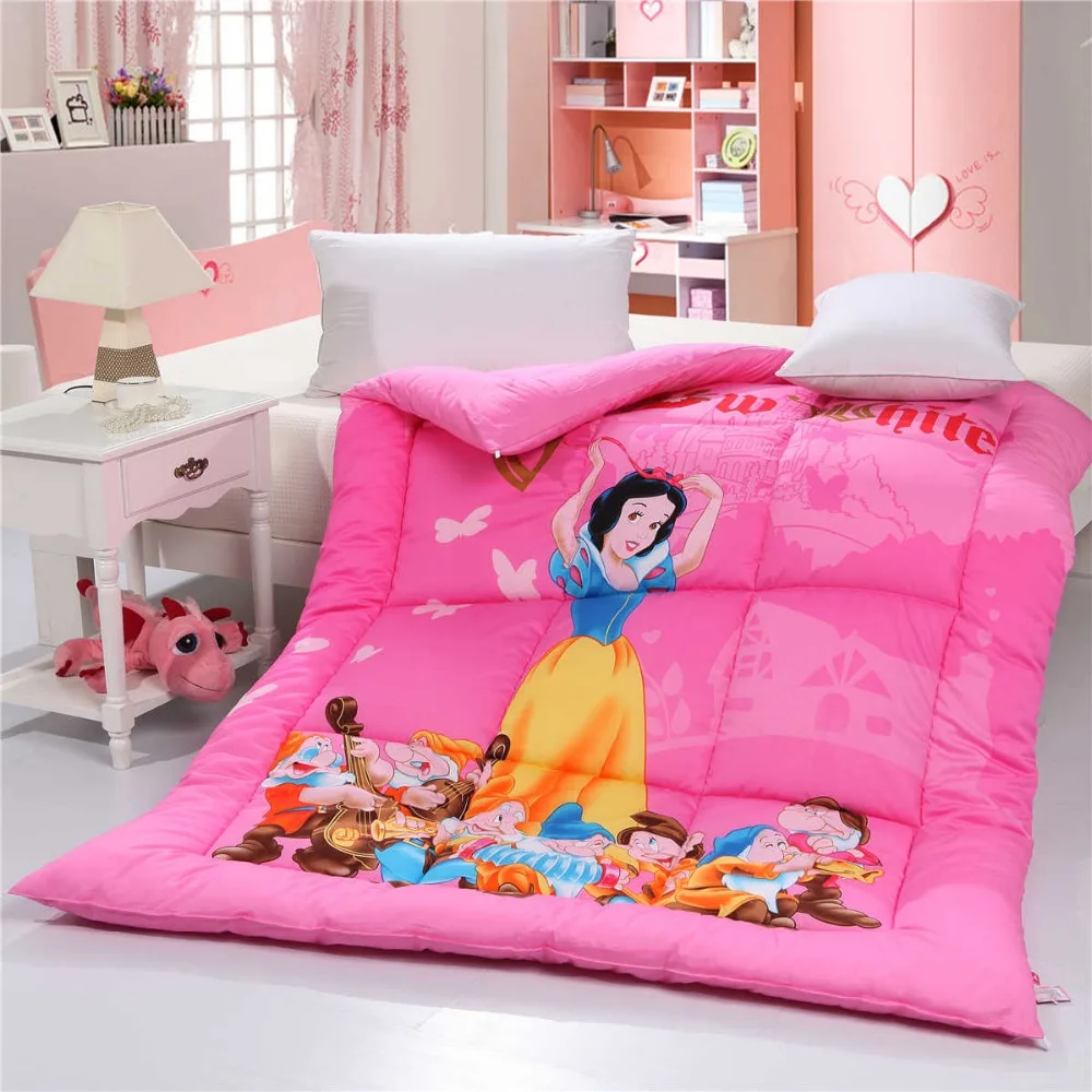 Белоснежка и 7 гномов диснеевские Мультяшные постельные принадлежности