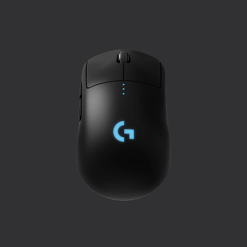 Беспроводная игровая мышь logitech G PRO RGB с двойным режимом датчиком HERO 16 K dpi LIGHTSPEED Laser