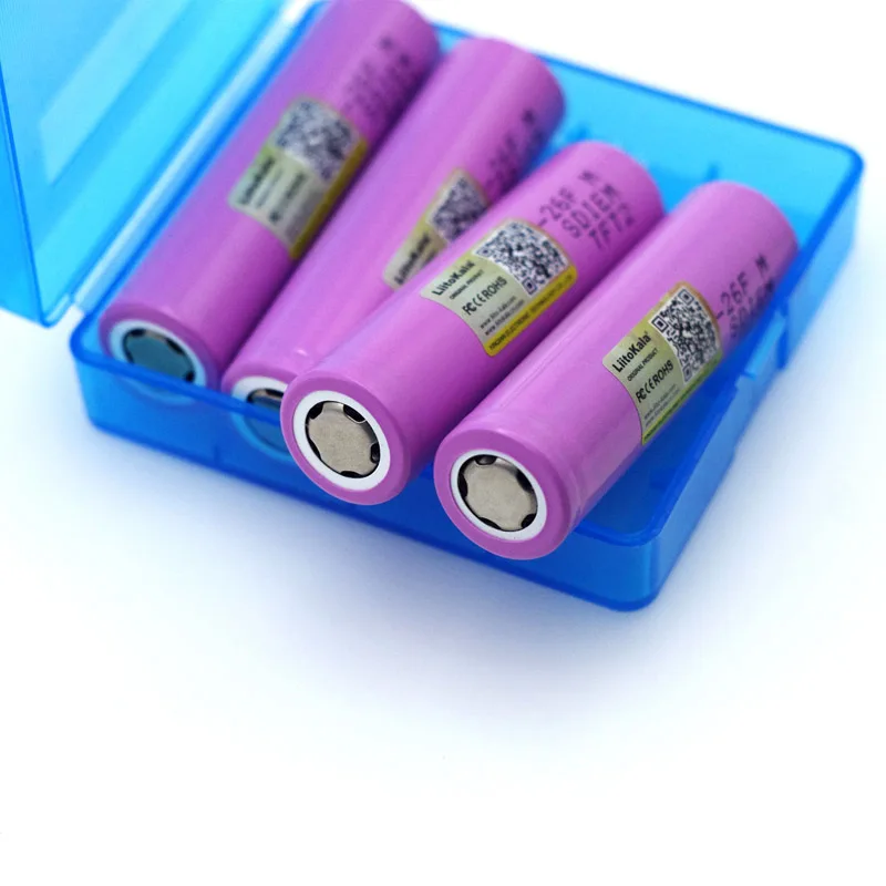 Liitokala 4 шт. новый оригинальный 3 7 V 18650 ICR18650 26F 2600mAh литий ионный аккумулятор для