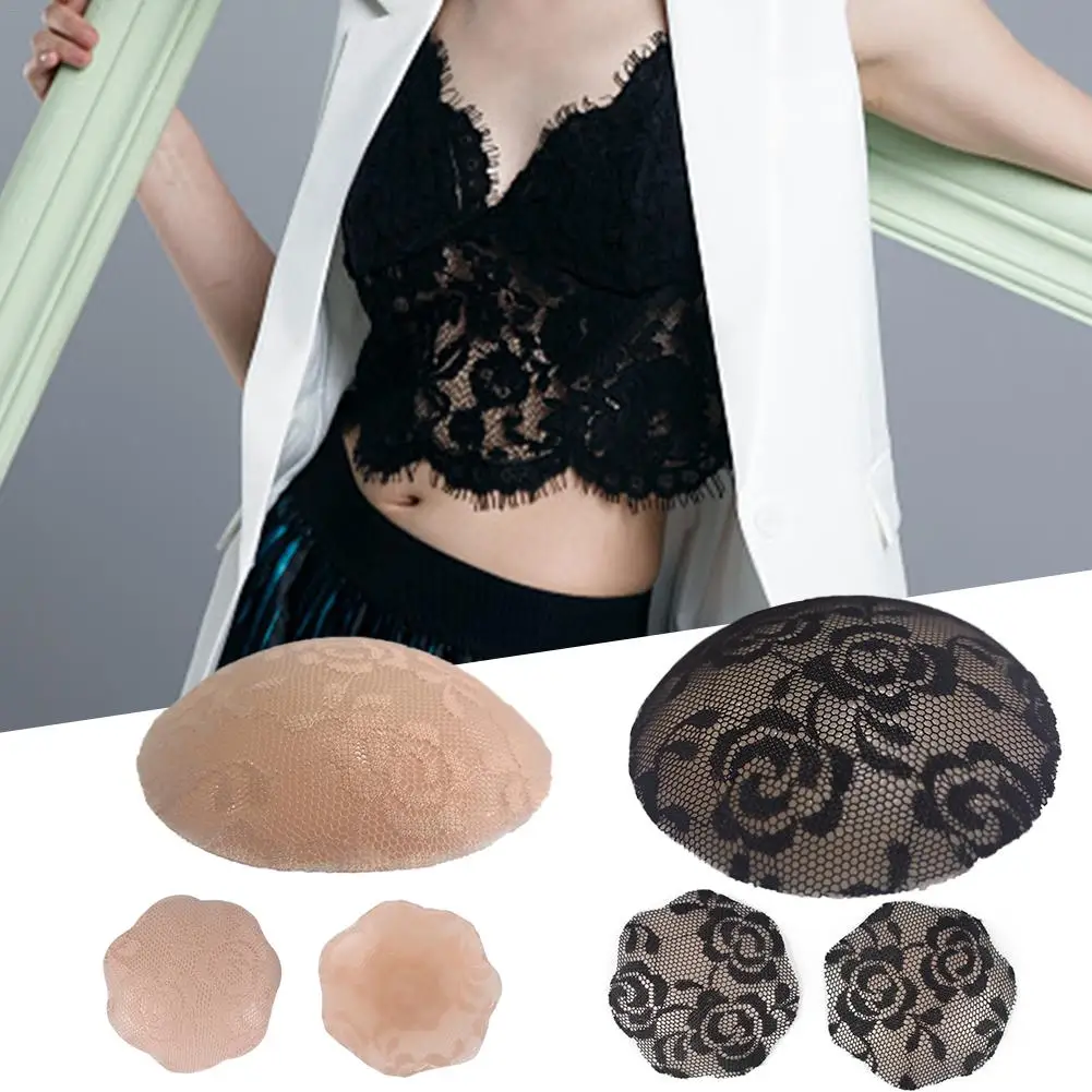 Кружева силиконовые Невидимые сексуальные круглый многократного использования