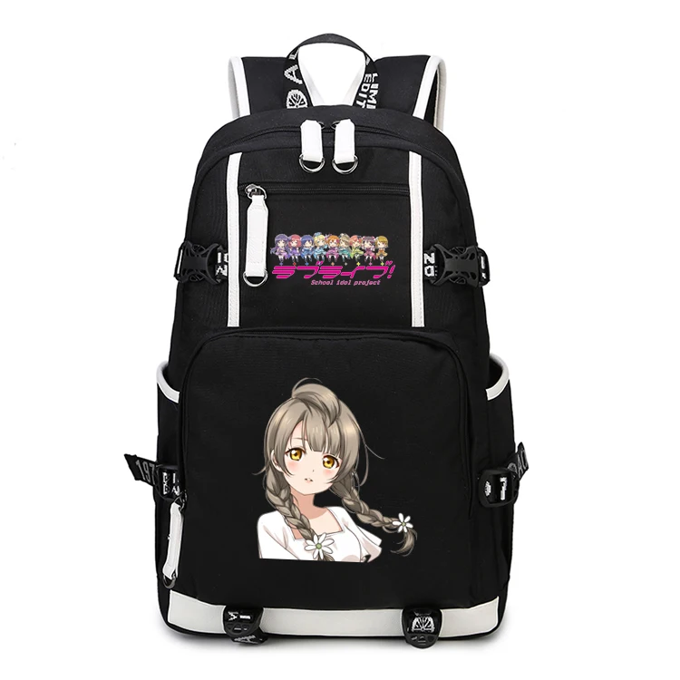 High-Q унисекс аниме Cos lovelive школьный рюкзак Kousaka Honoka Minami kotory Sonoda Umi Повседневный