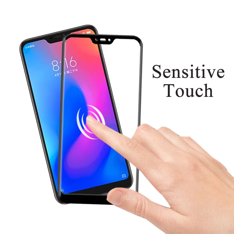5D полное покрытие защитное стекло на redmi 6 pro для xiaomi 6pro xaomi xiomi xiami ksiomi защита экрана