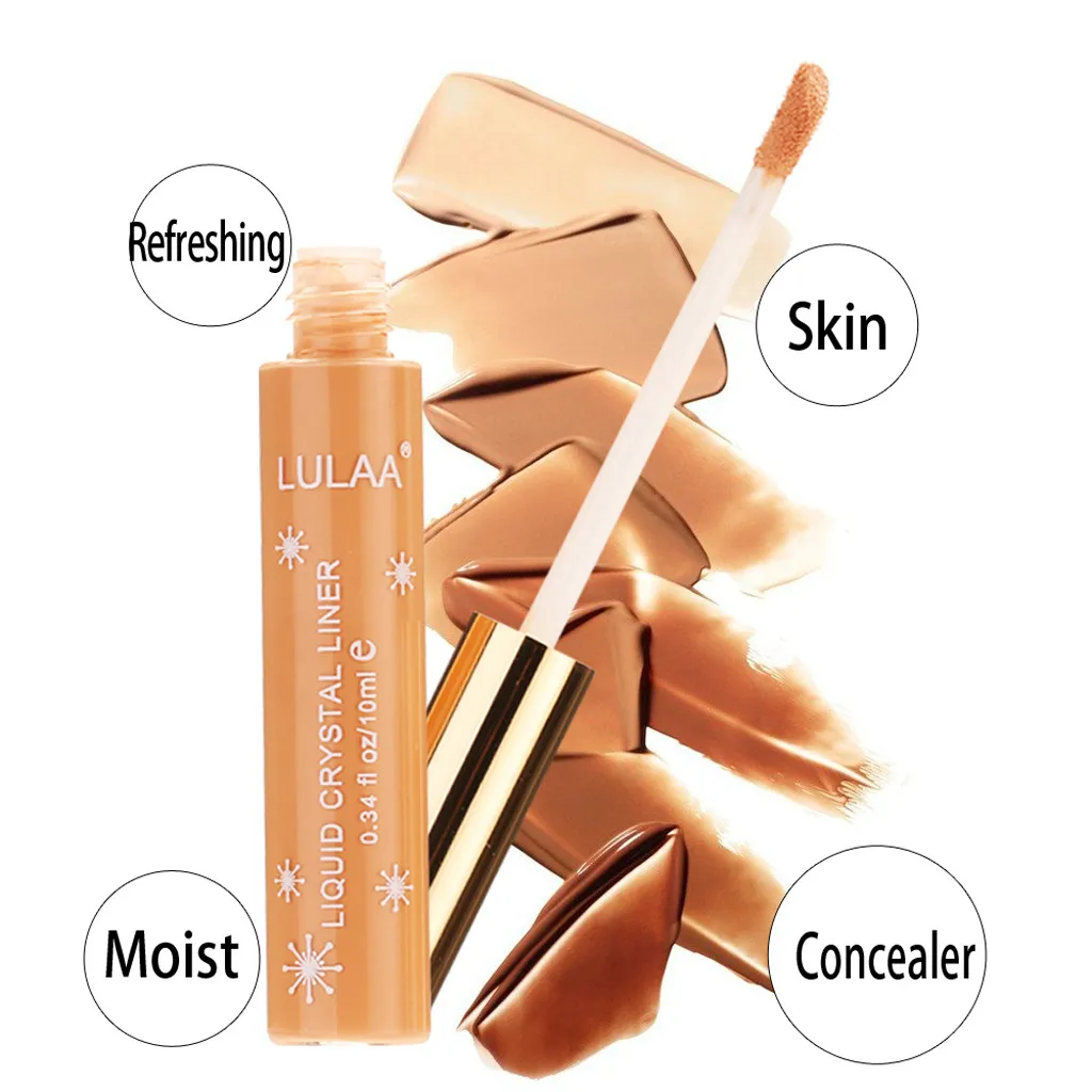Concealer Makeup Eye Dark Circles Cream Face Corrector Waterproof Block Defect Liquid Contour Natrual M0410 | Красота и здоровье