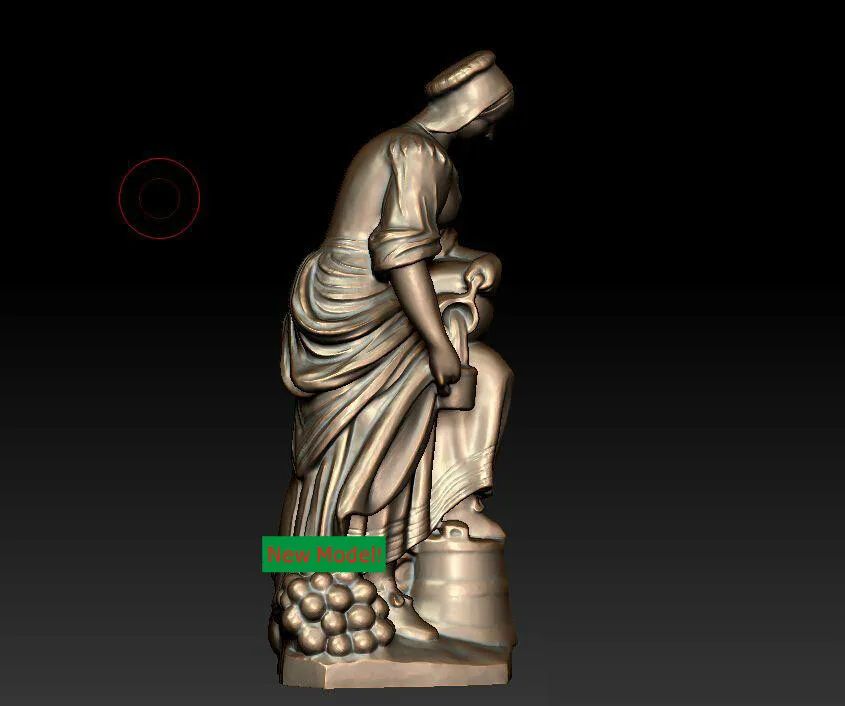 3D model relief STL models file format Goddess of mercy Women | Инструменты