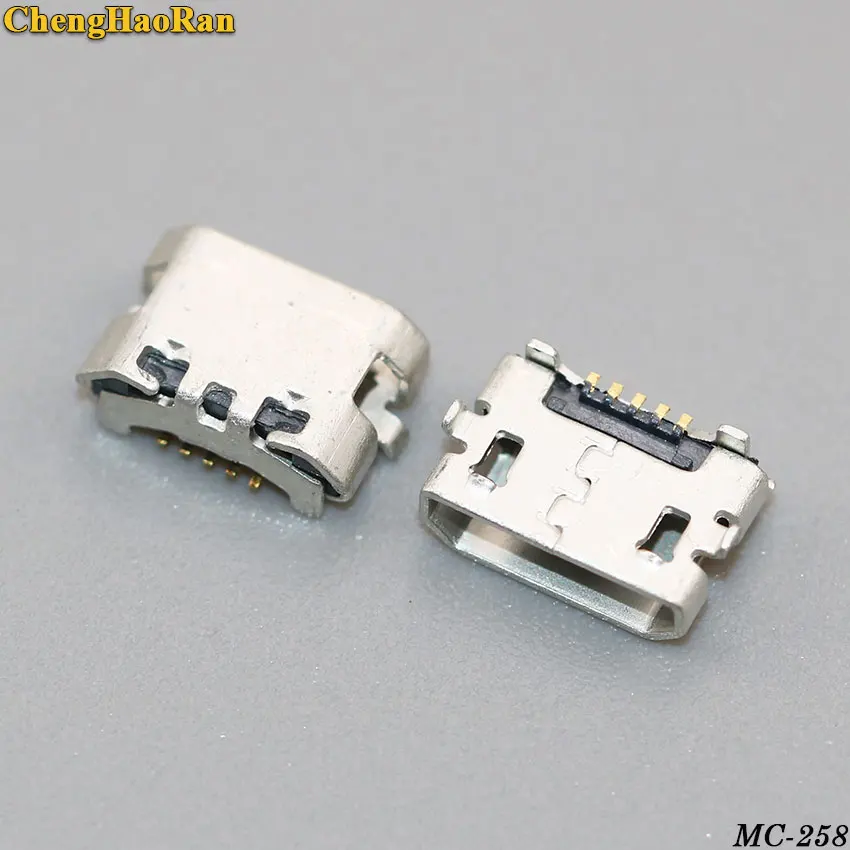 Фото ChengHaoRan 2 10 шт. micro USB 5pin разъем зарядного порта mini usb для Huawei 4X Y6 4A P8 C8817 max Lite(China)