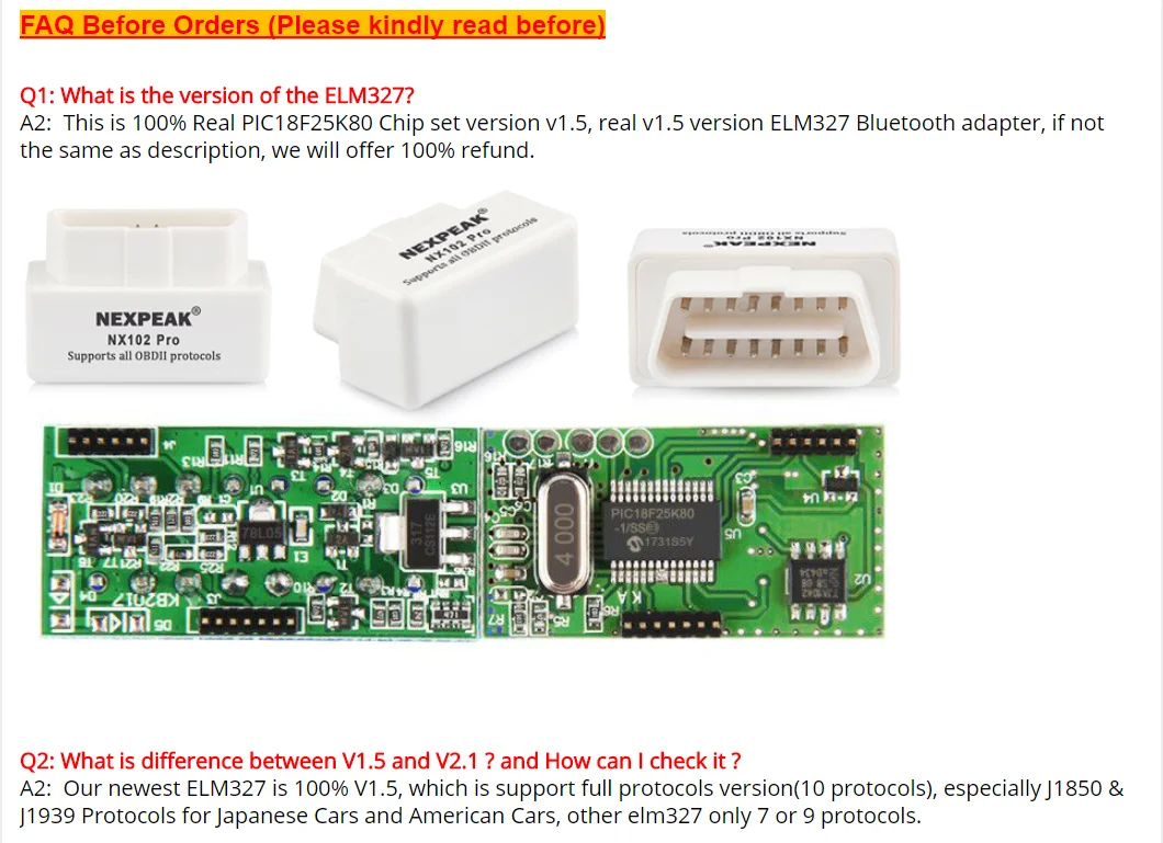 Горячая ODB 2 OBD2 EML327 V1.5 Диагностический сканер для автомобиля EML 327 ELM 327 v 1,5 OBD2 Bluetooth адаптер на русском Автосканер