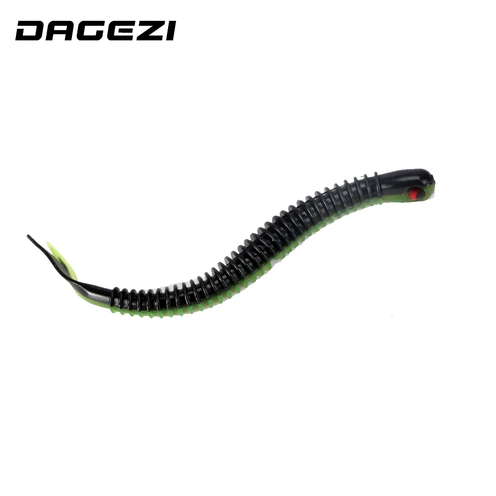 DAGEZI 8 шт./лот мягкие блесны для рыбалки (13 см)/5G с длинным шлейфом девочек приманки
