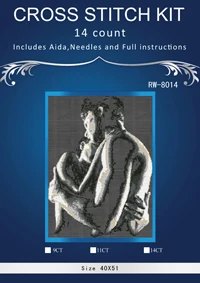 

Искусственные нити dmc для рукоделия, Набор для вышивки крестиком ручной работы, набор для домашнего декора 14CT