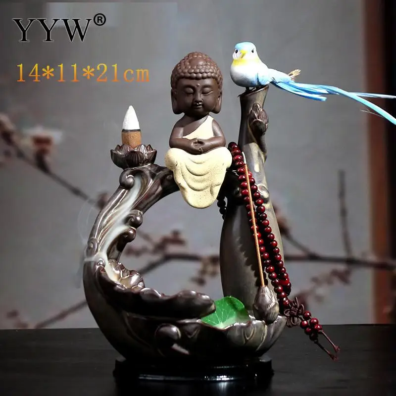 Курильница в виде птицы подставка для благовоний водопада курильница изысканные