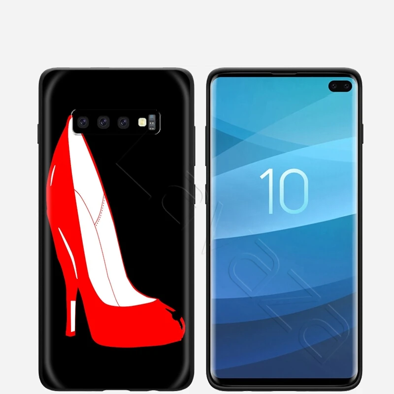Lavaza Red Sole Heels Case for Samsung Galaxy S6 S7 Edge J6 S8 S9 S10 Plus A3 A5 A6 A7 A8 A9 Note 8 9 |
