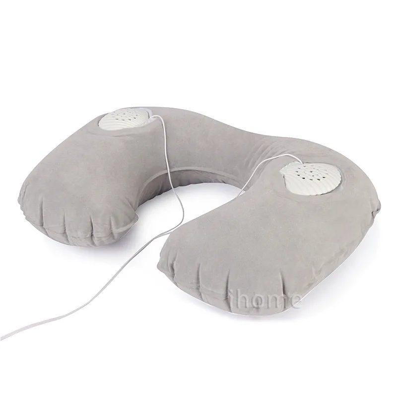 Модные дорожные подушки с динамиком надувные наушники для путешествий u образная