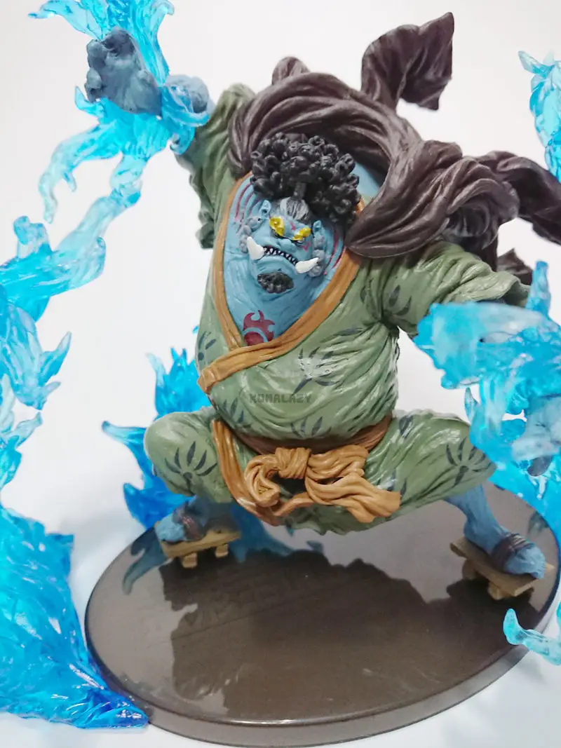 KUMALAZY одна деталь рисунок JINBE синий эффект DXF SC скульптуры VI 16 см ПВХ фигурка аниме игрушка Коллекция Модель подарок