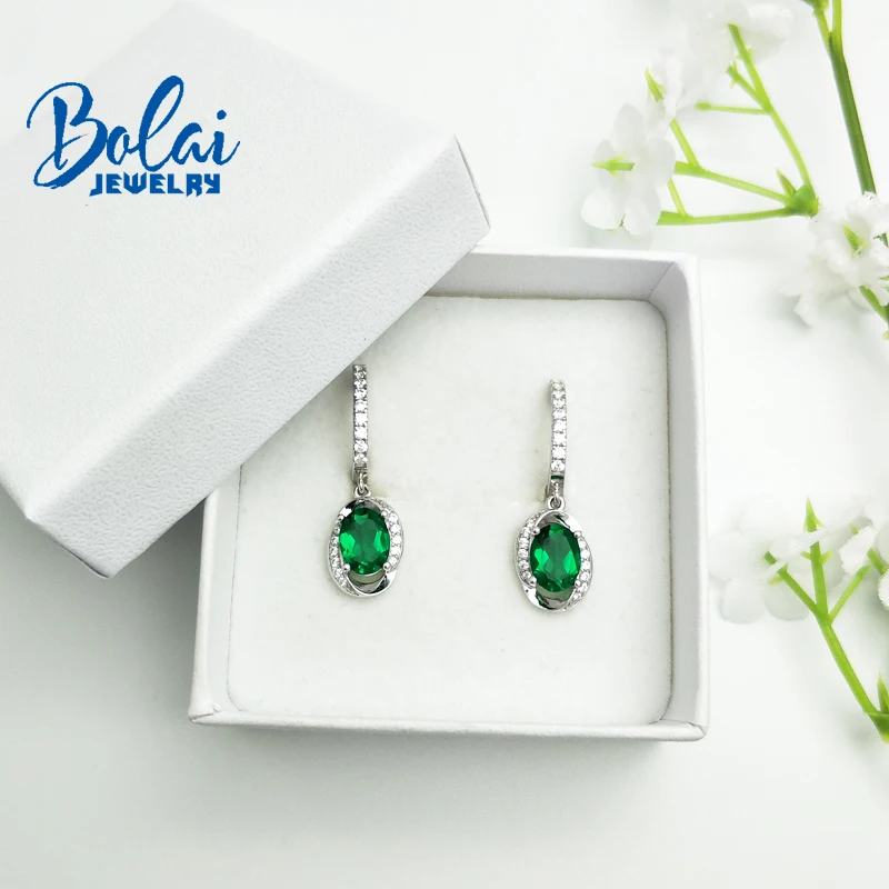 Женские серьги-капельки Bolai серьги из стерлингового серебра 925 пробы с