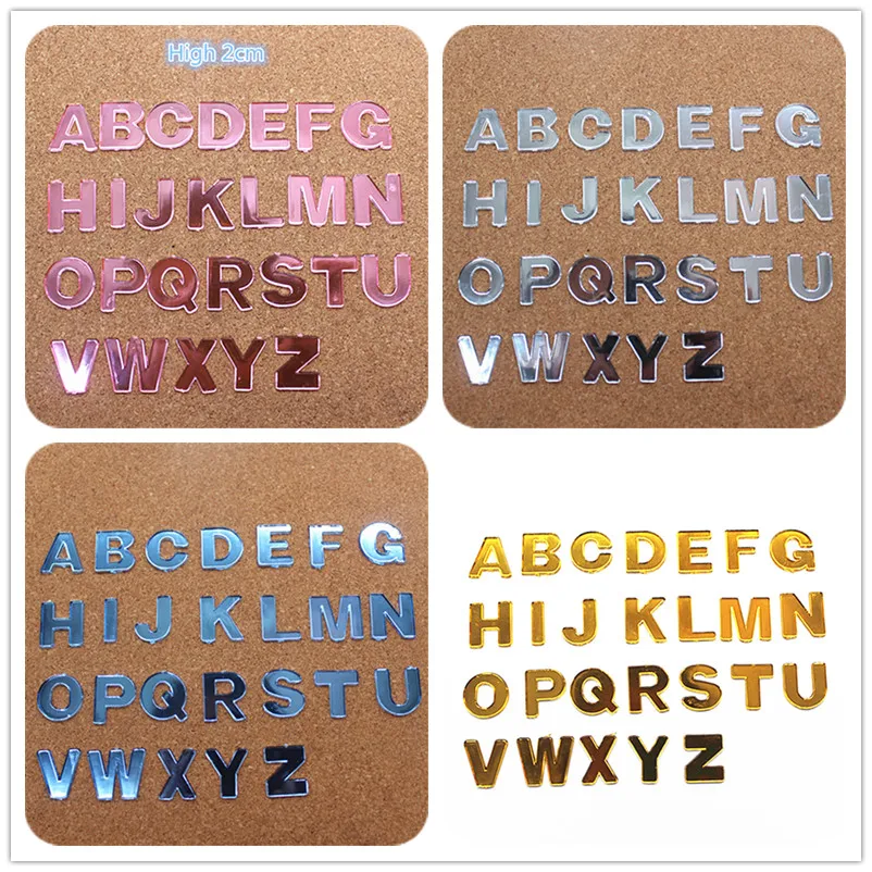 

2 набора (26 шт./компл.) Симпатичные акриловые буквы A-Z Flatback кабошон украшения аксессуары «сделай сам» рукоделие Скрапбукинг высотой 2 см