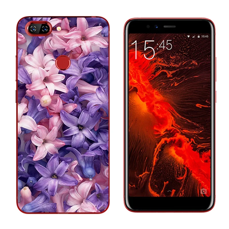 for Lenovo S5 K520 Soft TPU Phone Fitted Cases Luxury Slim Silicone Shell 5.7 inch Capa Billow Printing |