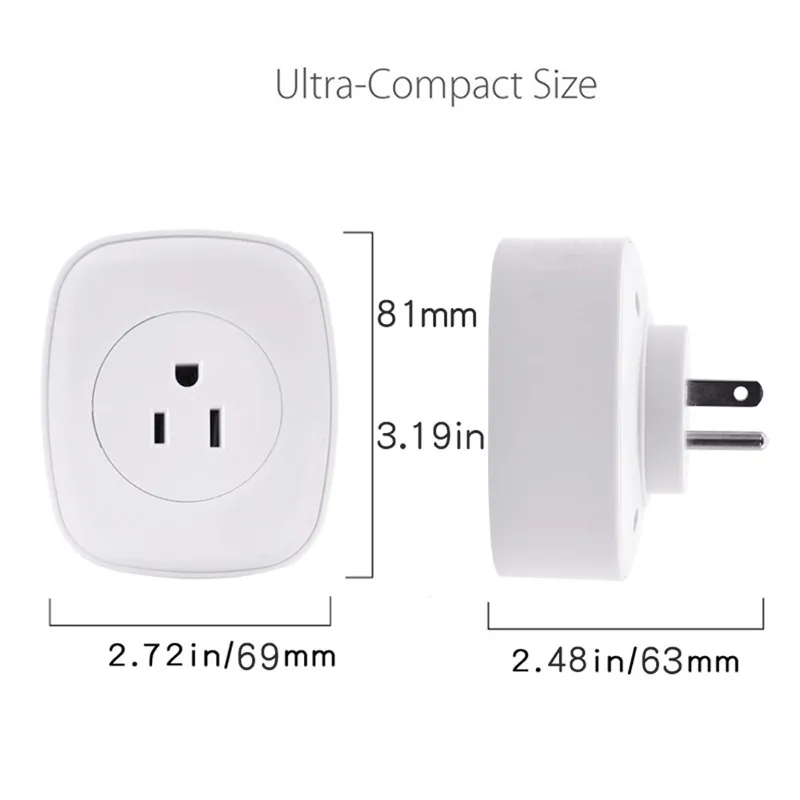 Смарт-розетка 16 А с поддержкой Wi-Fi 120 шт. | Электроника