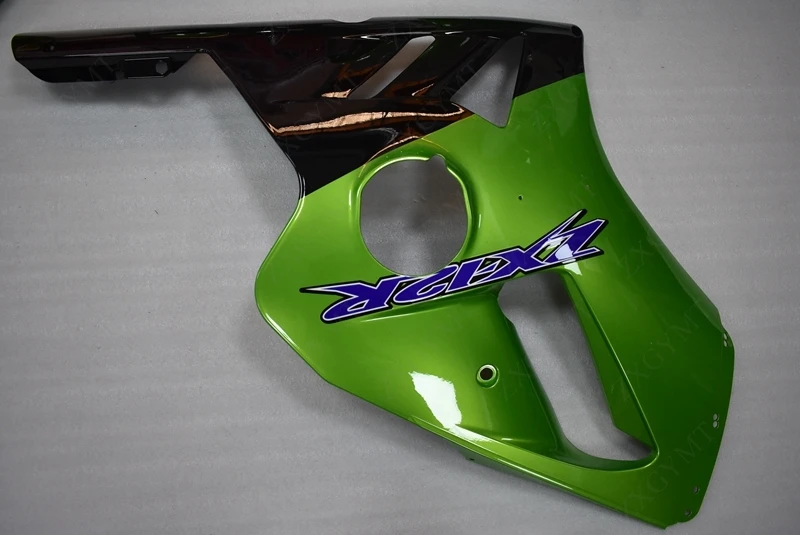 Комплекты для всего тела Zx 12r 2000 2001 Зеленый Черный Abs обтекатель Kawasaki Zx12r комплекты
