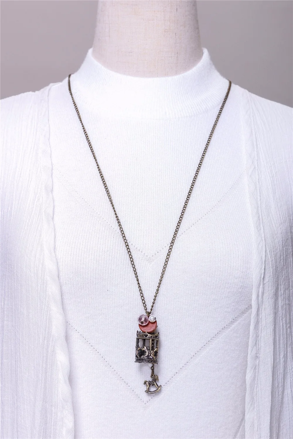 Женские украшения основа для кулонов и ожерелья сплав длинное веревки милый