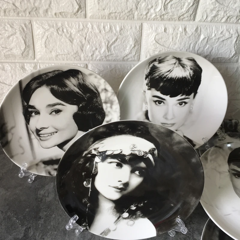 8 дюймов знаменитый сценический актер Одри Хепбёрн декоративное Украшение