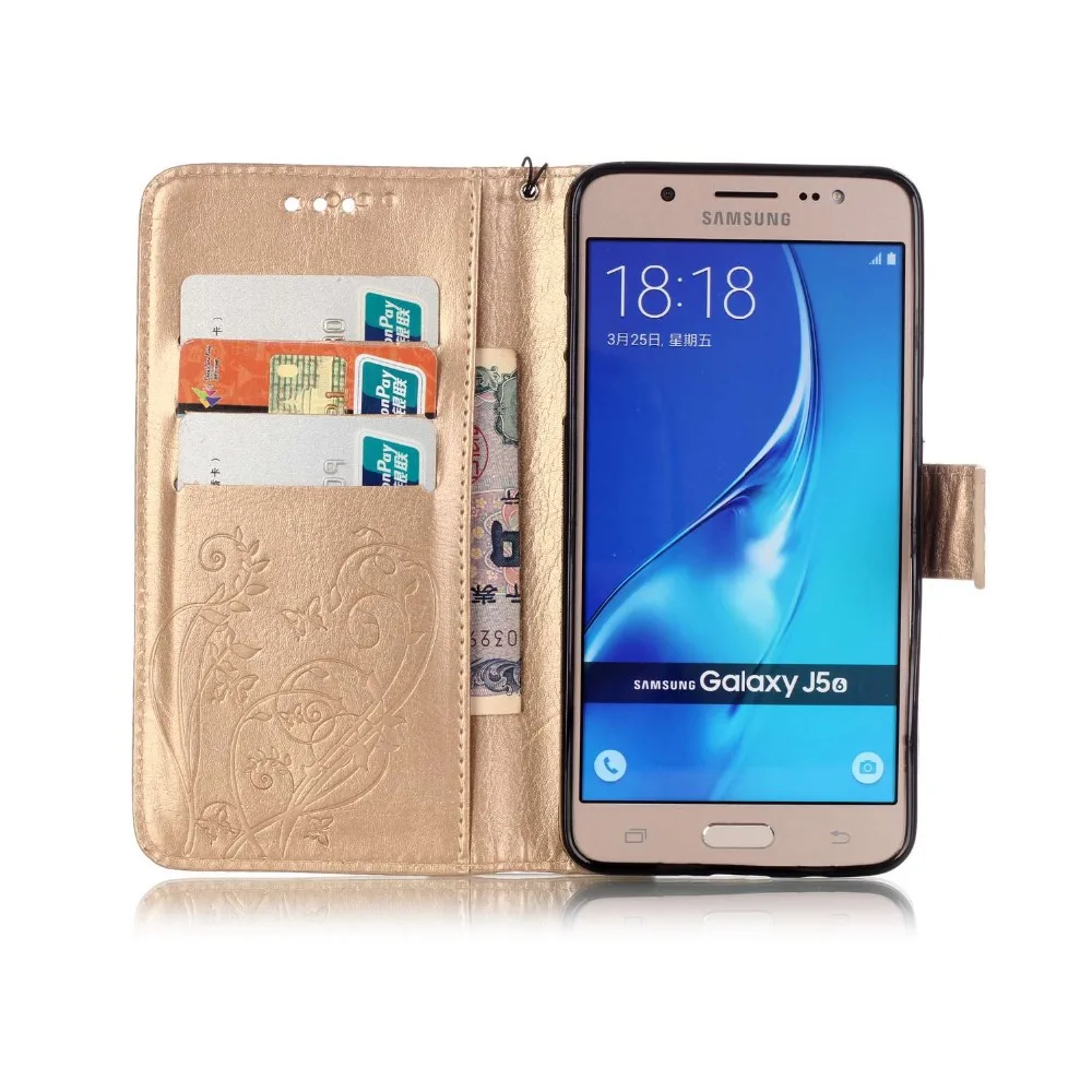 Чехол для Samsung J5 2016 чехол coque fundas Galaxy (6) S8 S9 Plus A8 2018 + подставка карт|case for|case casecase for