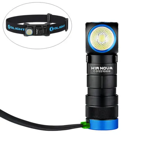 Olight H1R NOVA 600LM CREE XM L2 светодиодный мини фонарик Водонепроницаемый фар|Портативные